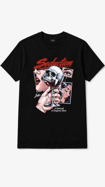 Seduction Noir Streetwear Tee