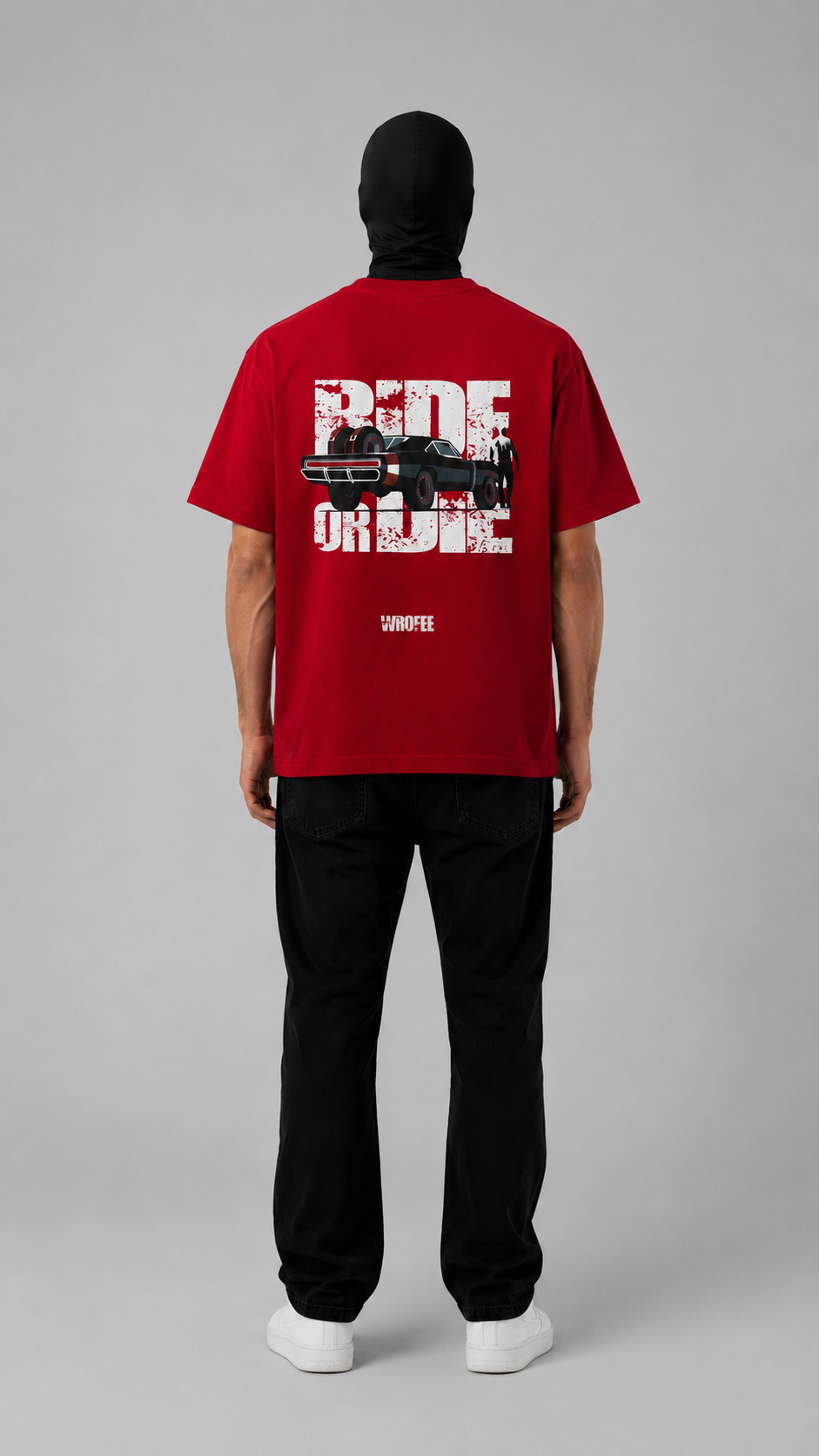 Red Oversize Tee