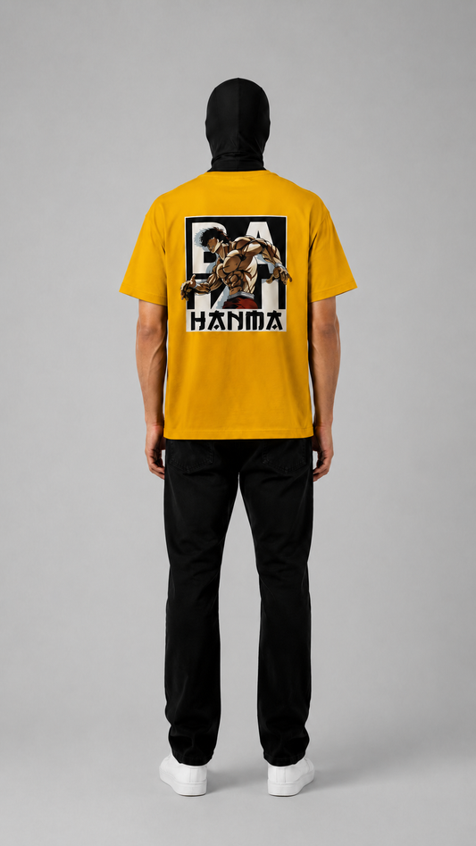 BAKI HANMA OVERSIZE TEE