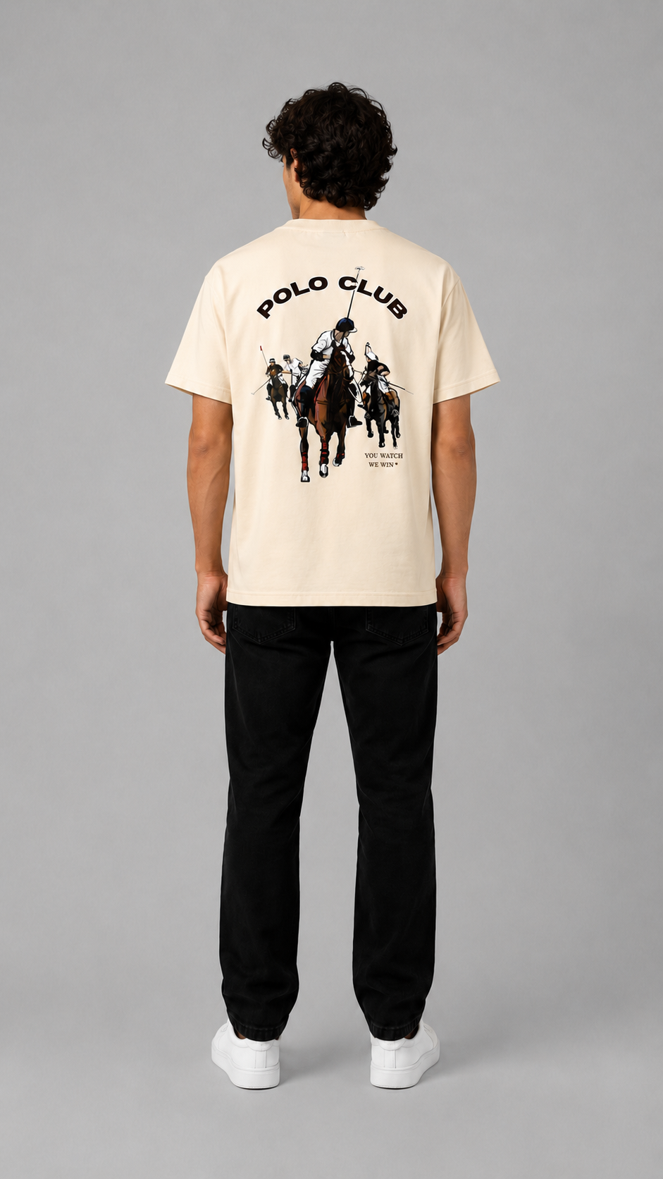 POLO Beige Oversize Tee