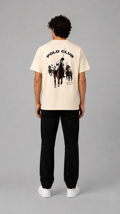 POLO Beige Oversize Tee