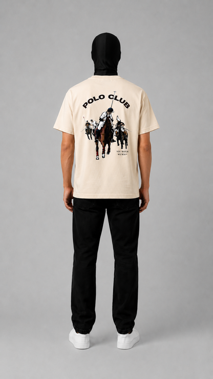 POLO Beige Oversize Tee