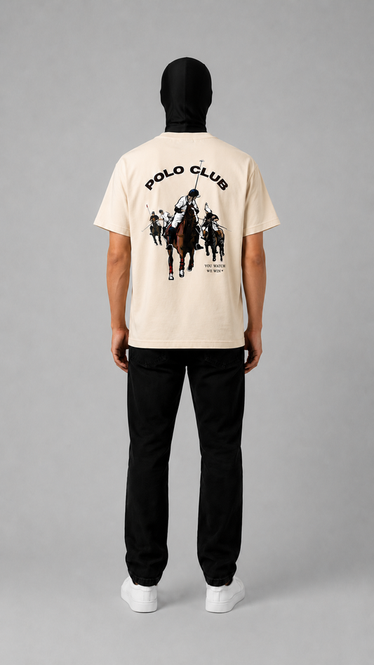 POLO Beige Oversize Tee