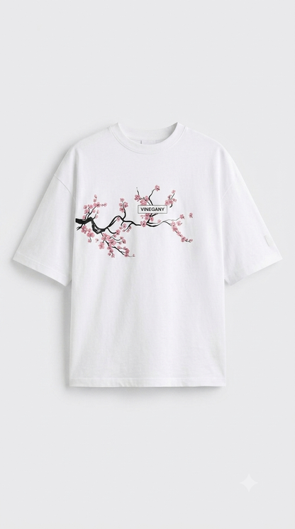 Cherry Blossom Blade oversize tee
