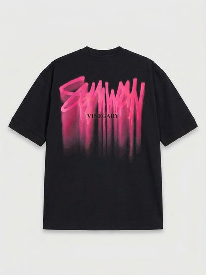 Airbrush Graffiti Oversized T-Shirt