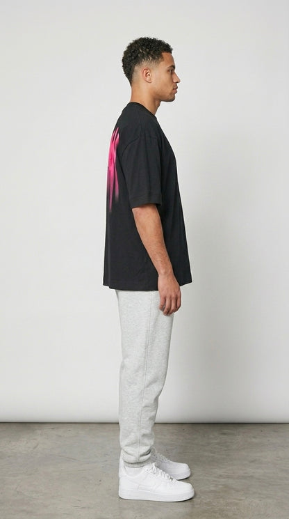 Airbrush Graffiti Oversized T-Shirt