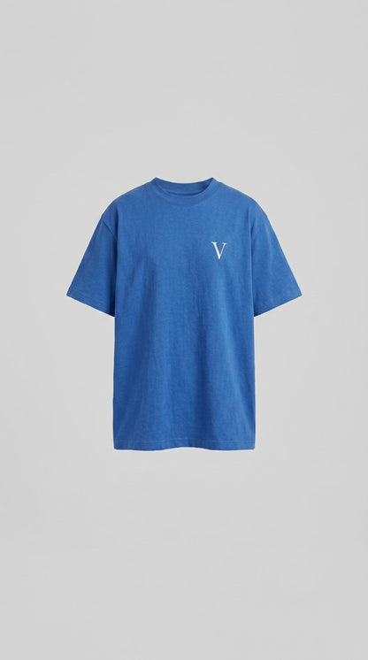 God Sent Oversized Graphic Tee – Cobalt Blue