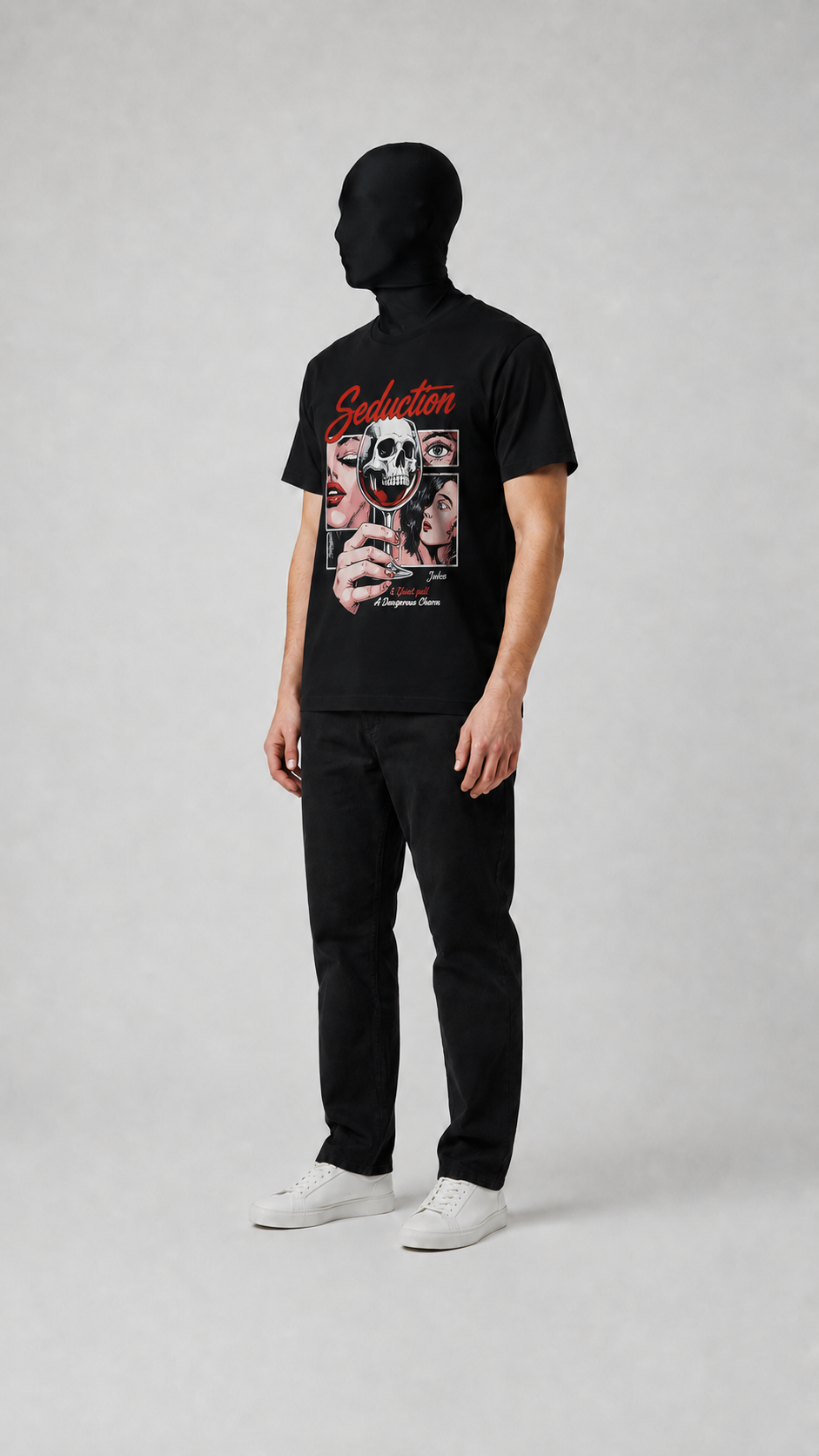Seduction Noir Streetwear Tee