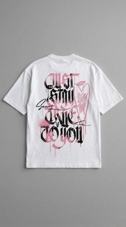 PINK SPIDER GRAPHIC TEE