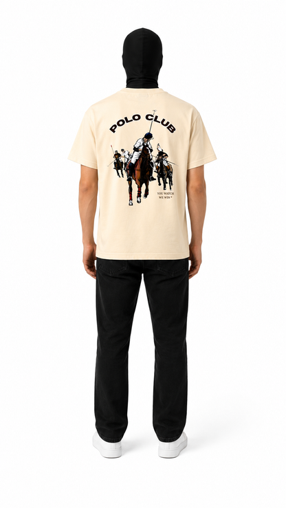POLO Beige Oversize Tee